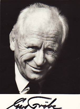 GERT FRÖBE (1913-88) deutscher Schauspieler, Charakterdarsteller, Komiker
