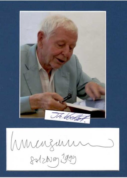 HANS MAGNUS ENZENSBERGER (H.M. Enzensberger,1929-2022) deutscher Lyriker und Essayist, Herausgeber "Kursbuch,Die Andere Bibliothek"