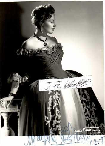 MAGDA OLIVERO (1910-2014) italienische Opernsängerin (Sopran) / italian opera singer