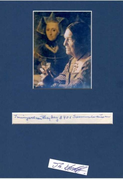 IRMINGARD VON FREYBERG (1907-85) deutsche Grafikerin und Scherenschneiderin