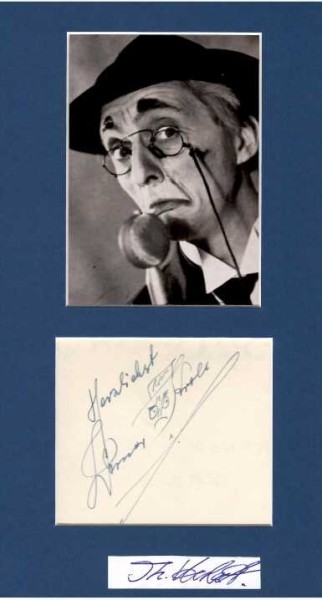 WERNER KROLL (1914-82) deutscher Schauspieler, Kabarettist und Parodist