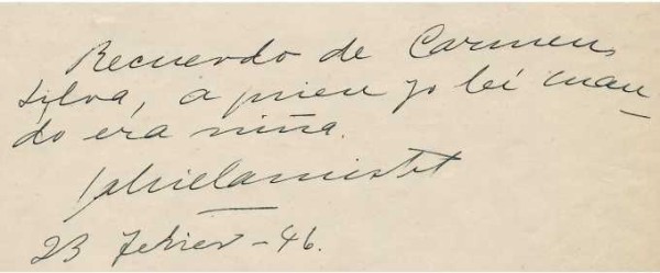 GABRIELA MISTRAL (1889-1957) chilenische Dichterin und Diplomatin. Im Jahr 1945 wurde sie mit dem Nobelpreis für Literatur ausgezeichnet.