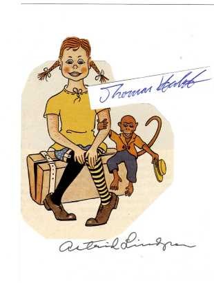 ASTRID LINDGREN (1907-2002) schwedische Kinderbuchautorin , u.a. Pippi Langstrumpf