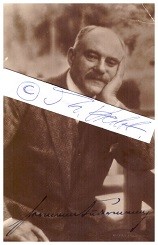 HERMANN SUDERMANN (1857-1928) dt. Schriftsteller, Journalist und Bühenautor, seine Werke wurden später oft verfilmt