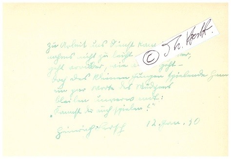 HEINRICH LERSCH (1889-1936) dt. Arbeiterdichter, Kesselschmied