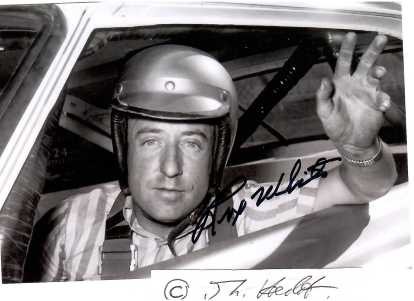 REX WHITE (1929-2025) US-amerikanischer Automobilrennfaher / American auto racer and NASCAR champion. White was one of the drivers who competed for the original Chevrolet racing team.