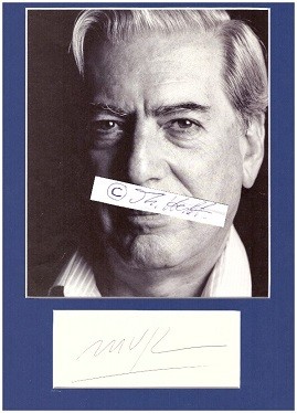 MARIO VARGAS LLOSA (1936-2025) peruanischer Schriftsteller, Nobelpreis für Literatur 2010 / peruna writer with nobel prize in literature
