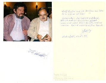 FRANZ HODJAK (1944-2025) rumänisch-deutscher Schriftsteller, 2002 Stadtschreiber Dresdens, Dozent bei der Frankfurter Poetikvorlesung