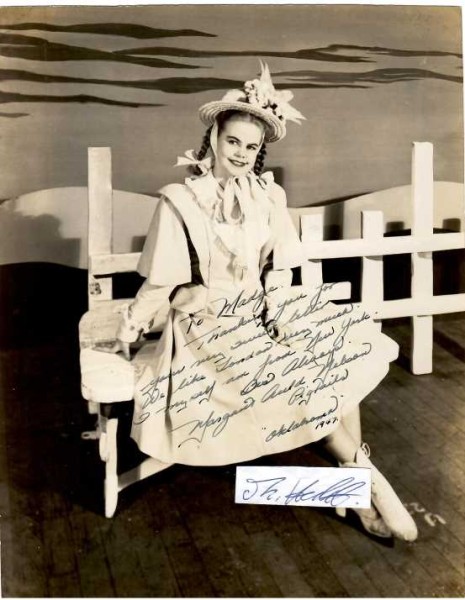 MARGARET AULD NELSON WEBBER (1927-2010) US-amerikanische Tänzerin / Broadway international dancer