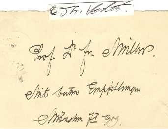 FRIEDRICH VON MÜLLER (Friedrich Carl Ludwig Müller, seit 1907 Ritter von Müller, 1858-1941) Professor Dr.med, deutscher Mediziner, Arzt, Internist. Professor für Innere Medizin, Lehrstuhlinhaber in München und gilt als einer der Begründer des modernen Klinikwesens. 1927 wurde er Ehrenbürger der Stadt München. Das Adlerschild des Deutschen Reiches mit der Inschrift DEM GROSSEN KLINIKER wurde ihm am 17. September 1933 verliehen. / german doctor and university professor