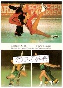 MARGRET GÖBL & FRANZ NINGEL Eislauf Profi-Weltmeister