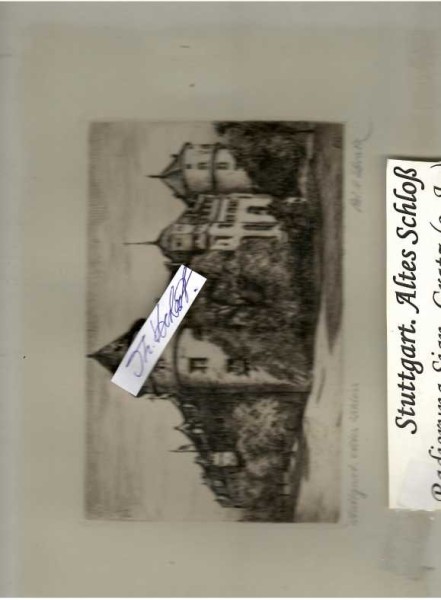 GRATZ (Daten unbekannt) deutscher Maler und Radierer, Graphiker