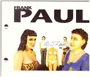 FRANK PAUL (1962) deutscher Maler, Künstler