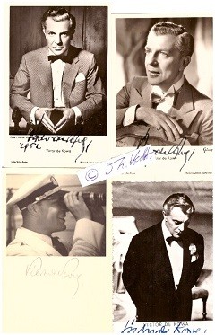 VIKTOR DE KOWA (Victor de Kowa, 1904-73) deutscher Theater- und Filmschauspieler, Chansonsänger, Regisseur, Erzähler und Komödiendichter