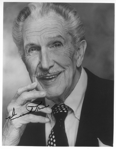 VINCENT PRICE (1911-93) US-amerikanischer Schauspieler und Autor, Horrorstar