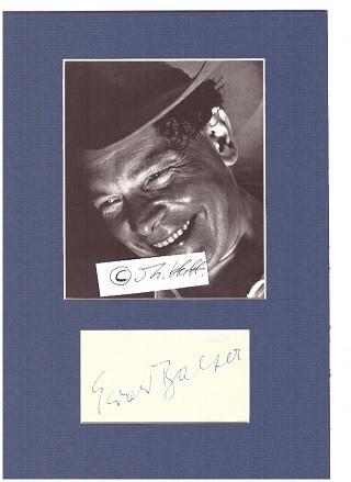 EWALD BALSER (1898-1978) deutscher Schauspieler, auf der Gottbegnadeten-Liste von Reichspropagandaminister Goebbels, Ehrenmitglied des Burgtheaters