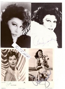 AVA GARDNER (1922-90) amerikanische Schauspielerin, verheiratet mit Mickey Rooney, Artie Shaw, Frank Sinatra, Affäre auch mit Howard Hughes