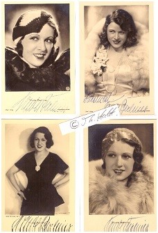 TRUDE BERLINER (1903-77 USA) deutsche Filmschauspielerin, Varietékünstlerin, Tänzerin, Sängerin, 1933 emigriert, verheiratet mit dem Maler Max Schoop / german actress and dancer