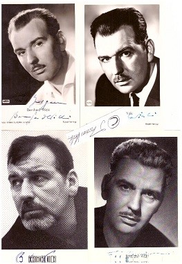 BERNHARD WICKI (Bernhard Wicky, 1919-2000) österreichischer Schauspieler und Filmregisseur / austrian actor and director