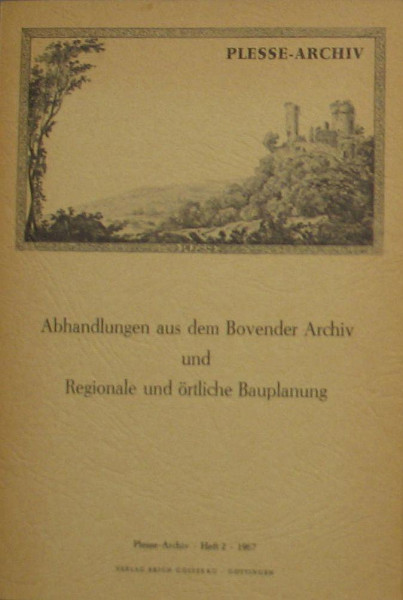 PLESSE-ARCHIV, Heft 2 , Hrsg. Flecken Bovenden