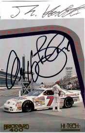DALE EARNHARDT (1951-2001) US-amerikanscher Autorennfahrer, NASCAR-Rennfahrer und der Vater von Kerry, Kelley Earnhardt Elledge, Dale Jr. sowie Taylor Earnhardt. Zudem war er Gründer seines eigenen Teams Dale Earnhardt, Inc. / american race car driver