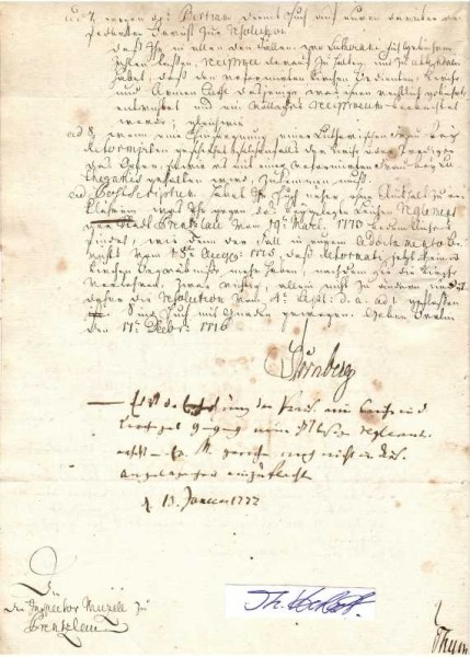 WOLFGANG FERDINAND VON DÖRNBERG (auch Doernberg, 1724-93) Staatsminister der Landgrafschaft Hessen-Kassel, preußischer Justizminister (unter Friedrich dem Großen), Kammergerichtspräsident und 3. Erbküchenmeister in Hessen