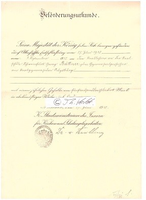 EUGEN RITTER VON KNILLING (Eugen von Knilling, 1865-1927) deutscher Politiker (BVP), während des Kaiserreichs Kultusminister des Königreichs Bayern und in der Weimarer Republik von 1922 bis 1924 bayerischer Ministerpräsident und Außenminister