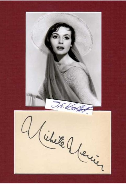 MICHELE MERCIER (1939) französische Schauspielerin / french actress. Sie spielte die Clarisse an der Seite von Charles Aznavour in François Truffauts Schießen Sie auf den Pianisten), bis sie schließlich von Bernard Borderie „entdeckt“ wurde und er mit ihr die Angélique-Reihe (nach den Büchern von Anne Golon) drehte.