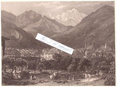 C. FROMMEL (CARL LUDWIG FROMMEL, 1789-1863) deutscher Zeichner, Maler, Radierer, Kupfer- und Stahlstecher, der vor allem für seine Landschaftsbilder bekannt war 1809 reiste er nach Paris. Kaiserin Joséphine gab ihm dort den Auftrag zu einem zwölfteiligen Zyklus von großformatigen Landschafts-Aquarellen. Ab 1812 hielt sich Frommel in Italien auf. Bis 1817 lebte er in Rom, wo er sich im Umfeld der Nazarener bewegte. Mit 28 Jahren wurde er in Karlsruhe zum Professor der Malerei und Kupferstechkunst ernannt