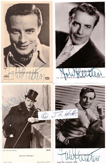 JOHANNES HEESTERS (1903-2011) niederländisch-deutscher Schauspieler und Sänger / Operettensänger, ältester aktiver Schauspieler der Welt