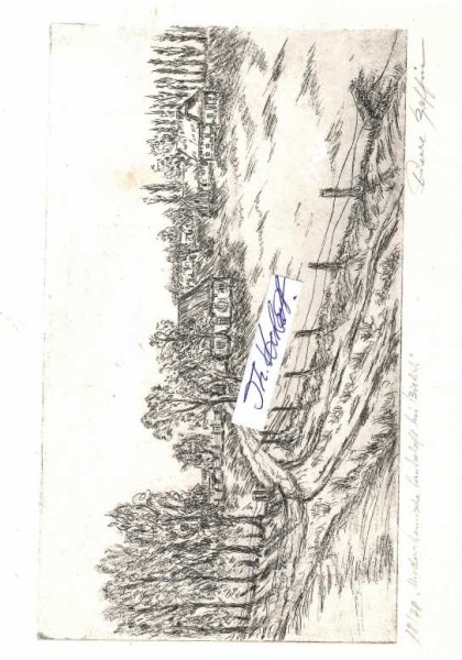 PIERRE BOFFIN (1907-92) deutsch-französischer Maler und Radierer, Graphiker (Verschollene Generation) des Expressiven Realismus
