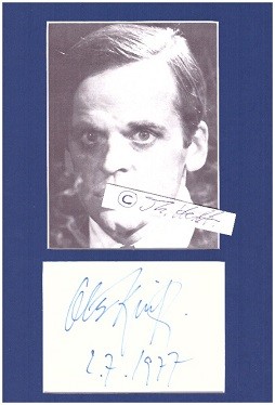 KLAUS KINSKI (1926-91) deutscher Schauspieler, exzentrischer Filmbösewicht