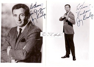 JOEY BISHOP (1919-2007) amerikanischer Komiker, Talkmaster und Mitglied des legendären Rat Pack