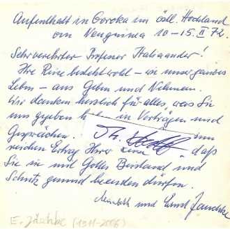 ERNST JÄSCHKE (1911-2006) evangelisch-lutherischer Theologe, Autor, Missionar der Leipziger Mission in Deutsch-Ostafrika, Tanganjika (heute Tansania) und Papua-Neuguinea sowie wissenschaftlicher Erforscher der Chagga-Kultur