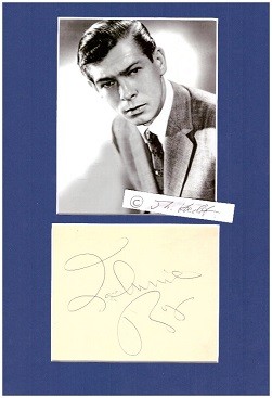 JOHNNIE RAY (1927-90) US-amerikanischer Sänger, Pianist und Songwriter, Vorläufer des Rock ’n’ Roll