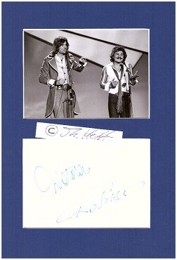 WATERLOO & ROBINSON (österreichisches Pop-Duo bestehend aus Hans Kreuzmayr (Waterloo) und Josef Krassnitzer (Robinson)