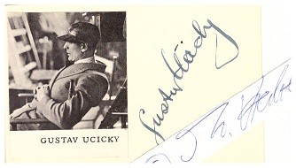 GUSTAV UCICKY (1899-1961) österreichischer Filmregisseur, unehelicher Sohn des Malers Gustav Klimt