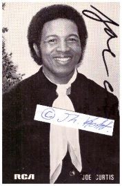 JOE CURTIS (Daten unbekannt) Sänger