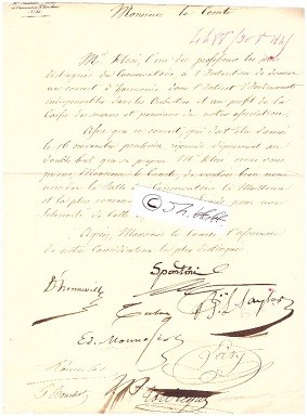 GASPARE SPONTINI (1774-1851) italienischer Komponist und Dirigent, Kammerkomponist der Kaiserin Josephine, Hofkomponist, Generalmusikdirektor