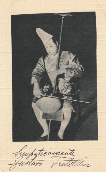 GUSTAVO FRATELLINI (Daten unbekannt) italienischer Clown