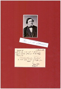 WILHELM TAUBERT (1811-91) deutscher Pianist und Komponist / german pianist and composer