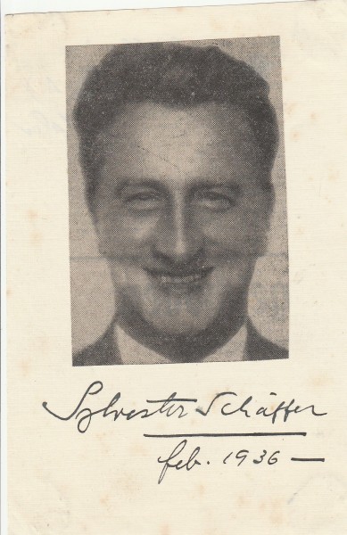 SYLVESTER SCHÄFFER JR. (1885-1949 L.A.) internationaler Artist mit kurzzeitiger Karriere als Detektivdarsteller beim deutschen Stummfilm der frühen 1920er-Jahre
