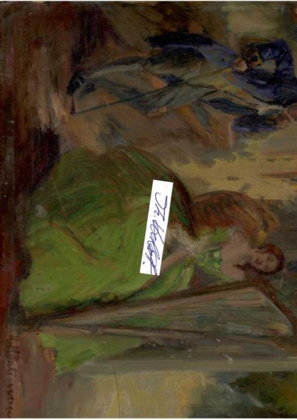 HELMUT MARTINSEN (Hellmuth L. Martinsen, 1903-82) deutscher Maler, Inselmaler auf Sylt - zugeschrieben