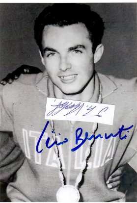 LIVIO BERRUTI (1939) italienischer Läufer, olympischen Goldmedaille im 200-Meter-Lauf am 3. September 1960 in Rom / italian runner