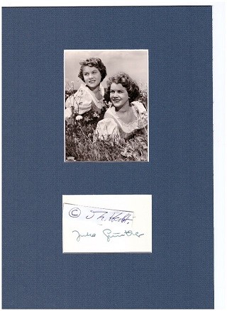 ISA & JUTTA GÜNTHER (Isa Günther / Jutta Günther, 1938) berühmte Filmzwillinge