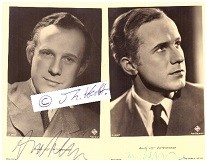 AXEL VON AMBESSER (=Axel von Österreich, 1910-88) deutscher Schauspieler, Filmregisseur und Autor