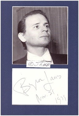 BYRON JANIS (eigtl. Yankilevitch oder Jankelewitsch, 1928) US-amerikanischer Pianist und Komponist