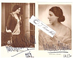 MARCELLA ALBANI (1899-1959) italienische Schauspielerin, Filmproduzentin und Autorin, die besonders im deutschen Stummfilm erfolgreich war, eigene Filmfirma, auch Schriftstellerin