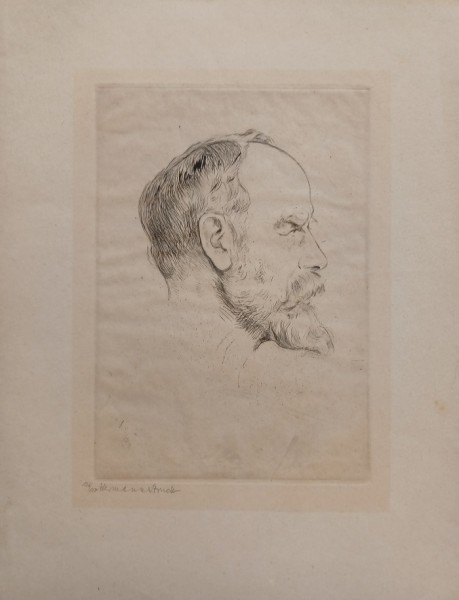 HERMANN STRUCK (Chaim Aharon ben David, 1876-1944 Haifa) deutsch-jüdischer Maler, Radierer und Lithograf-Copy