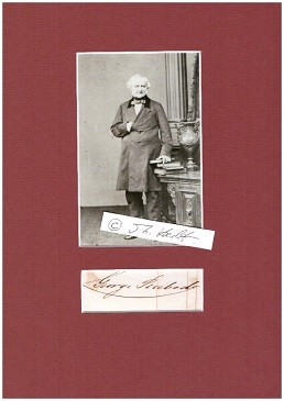 GEORGE PEABODY (1795-1869) US-amerikanischer Geschäftsmann und Investmentbanker sowie der größte Philanthrop seiner Zeit in den Vereinigten Staaten und Großbritannien